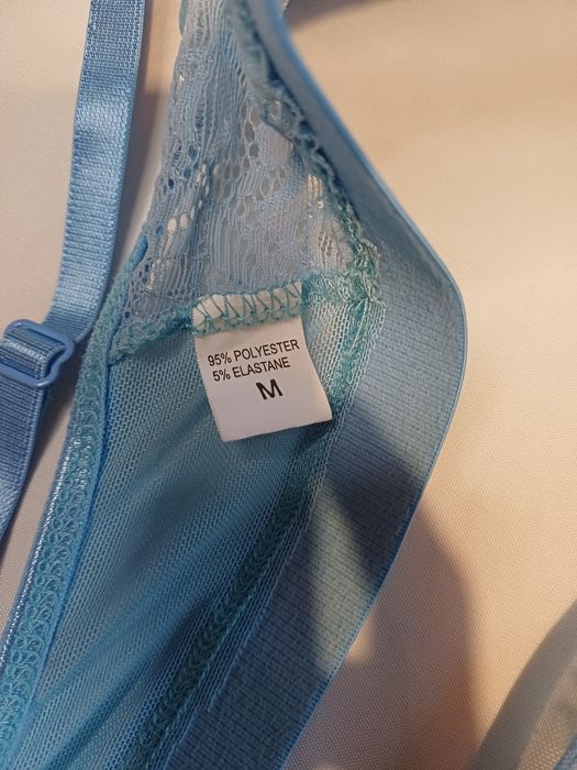 Білизна мереживна жіноча блакитна