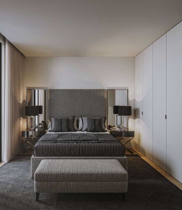 Apartamento T1+1 Novo no Centro de Canidelo, com Jardim e Paddle