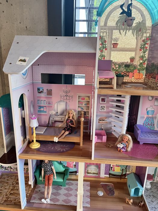 Domek dla lalek Kinderkraft Rosewood Mansion