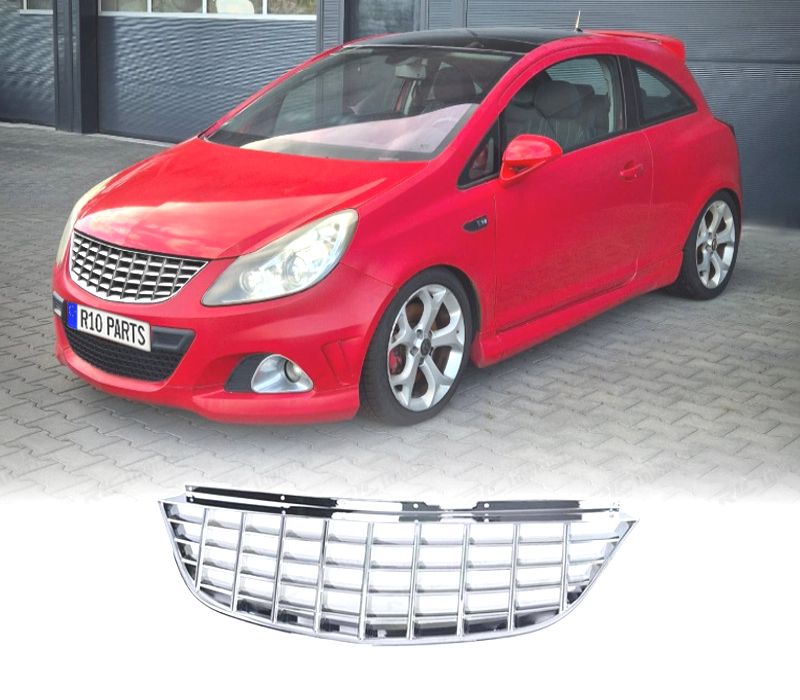 GRELHA OPEL CORSA D 06-10 CROMADA