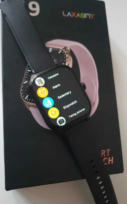 Smartwatch czarny nowy