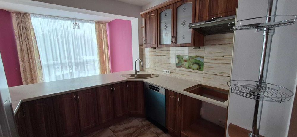 Meble kuchenne zestaw Łódź ze zmywarką zlew i pochłaniacz oraz lodówka