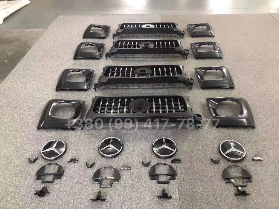 Решетка рамки очки G63 AMG Mercedes W463A W464 W465 G500 G400 Окуляры