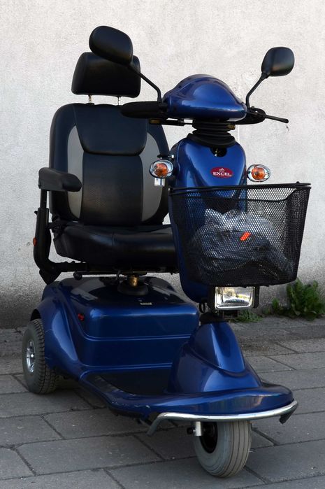 Elektryczny wózek inwalidzki skuter  Exel  NOWE AKUMULATORY(9)