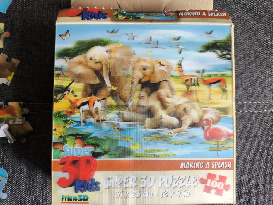 Пазл 3-Д 100 деталей