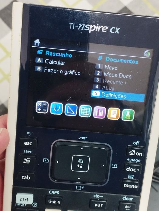 Calculadora gráfica Texas Instruments Ti-nspire cx