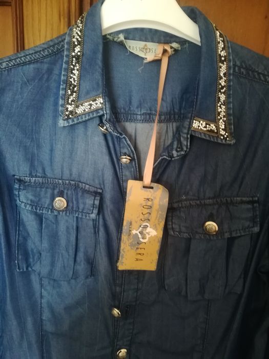 Macacão de ganga da marca Rossodisera