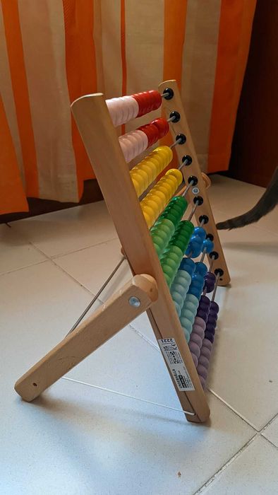 Placa Ábaco multicor