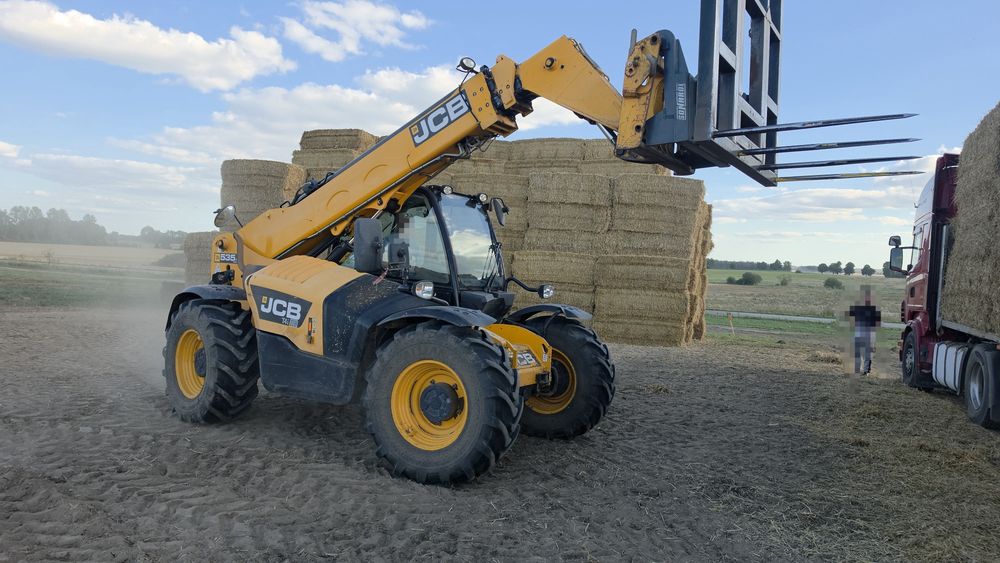 Ładowarka teleskopowa JCB 535-95 AGRI SUPER najlepszy model rolnicza 145KM 541-70 manitou 940 merlo