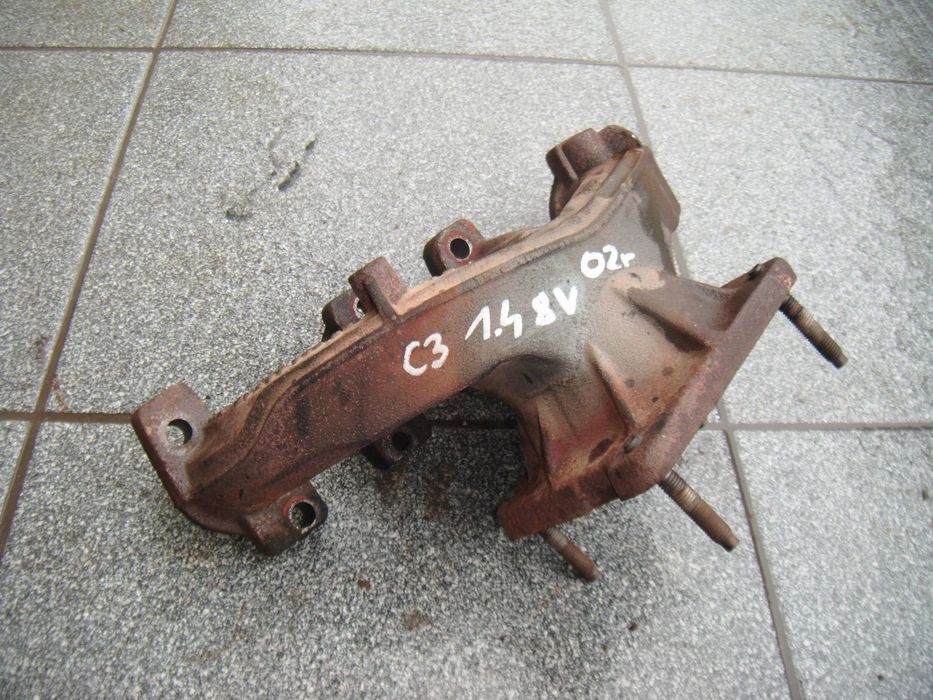 citroen c3 1.4b 03r kolektor wydechowy 9636962310