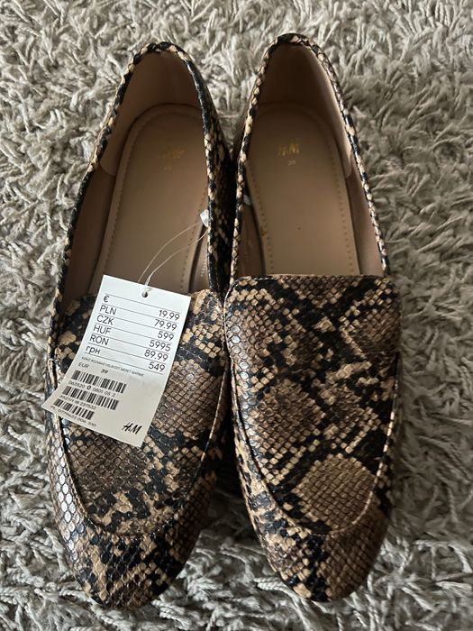 Buty mokasyny h&m