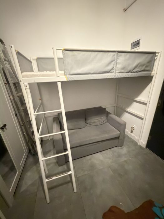 Lóżko pietrowe IKEA VITVAL