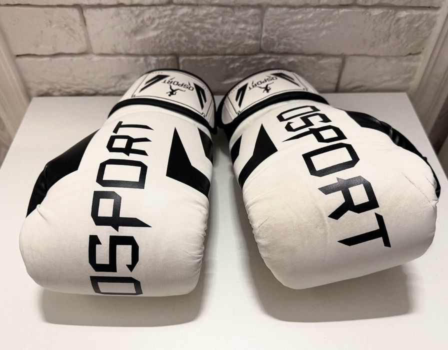 Боксерские перчатки | Лапы | Комплект OSPORT | 12 oz / унций | Тренировочный набор