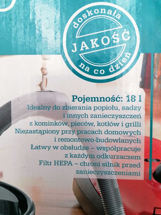 odkurzacz kominkowy - separator popiołu