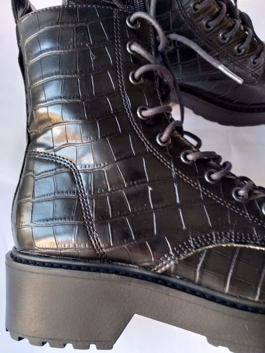 Steve madden tornado boot оригинал ботинки сапоги під крокодила
