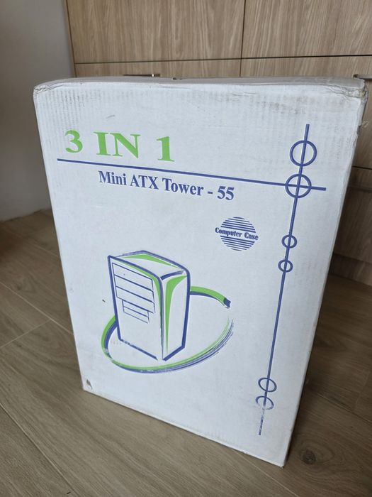 Obudowa ATX biała retro nowa