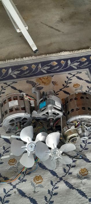 Motores  máquinas  lavar só tenho os em alumínio..e ventilador