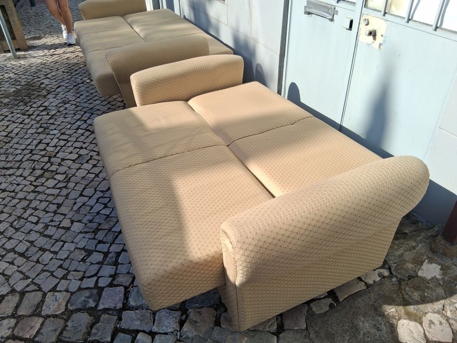 Sofas 2 e 3 lugares clik clak
