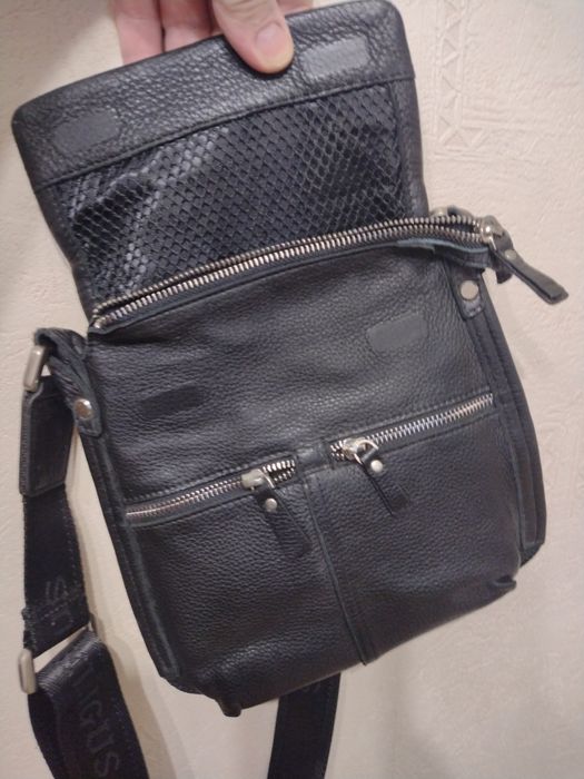 Сумка клатч кожаная мужская