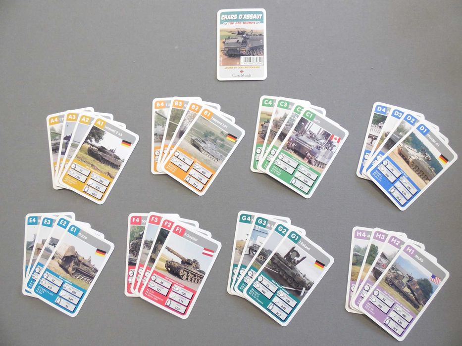 Jogos de Cartas, Quartetos, Carta Mundi I