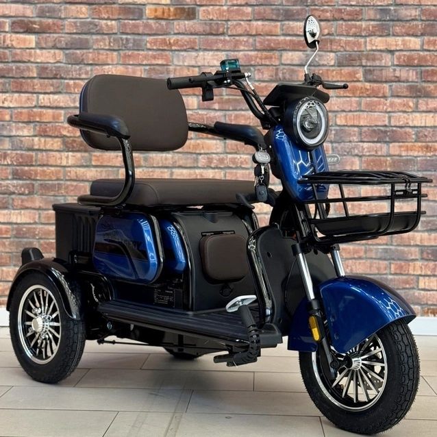 ‼️Електротрицикл 1200 Вт /23ah /72v ДЕШЕВО трицикл‼️