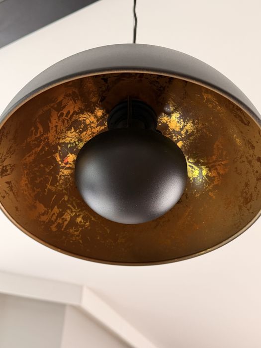 Lampa sufitowa Trio Atelier czarno złota