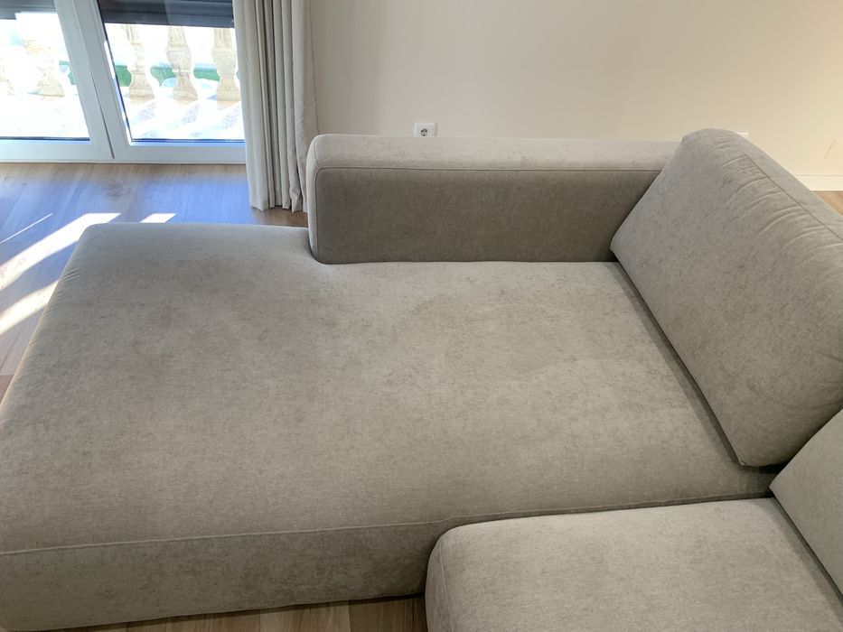 Sofá com chaise longue - modelo Blazer Cabeceiras.pt