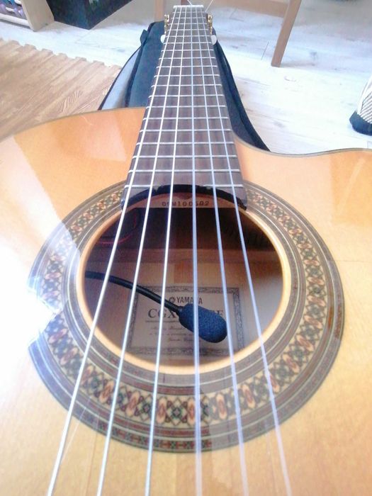 Yamaha CGX-171 SCF (nylon, amplificada, cutaway) + MONO M80-SAD-BLK