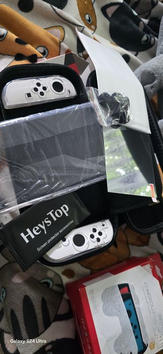 Великий набір аксесуарів для Nintendo Switch 2 (Чохол, Грипи, Док-станція)