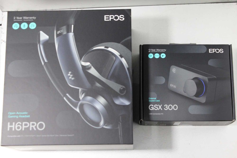 Навушники Epos Гарнитура ПК H6PRO Closed + звуковая карта EPOS GSX 300