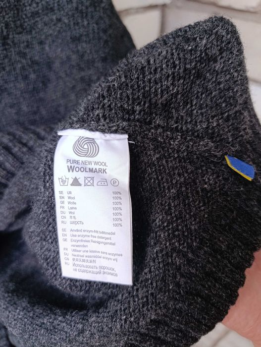 Fjallraven 1/3 светр шерстяний кофта з вовни