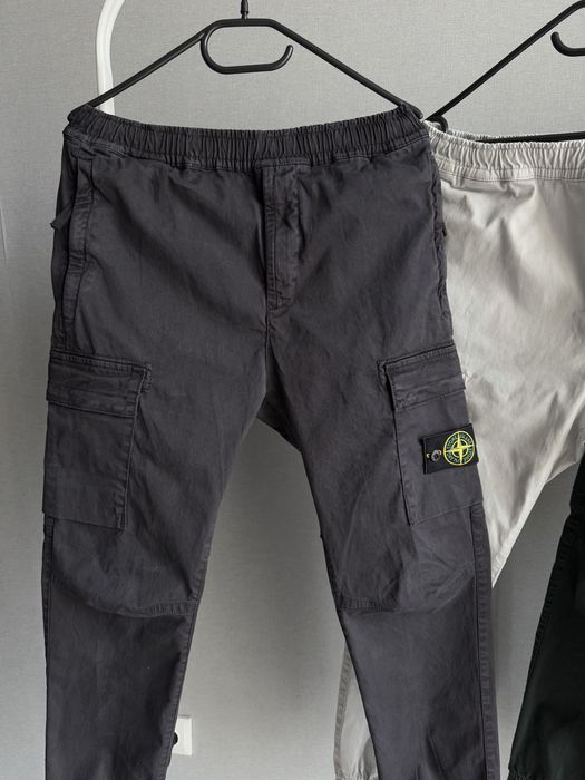 Карго штаны Stone Island Garment Dyed