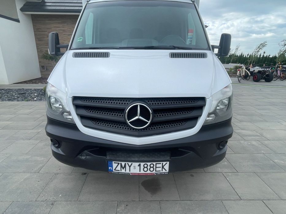 Mercedes-Benz 906 lift  Sprinter 906 lift winda kontener max długi bez rdzy klima silnik 140ty