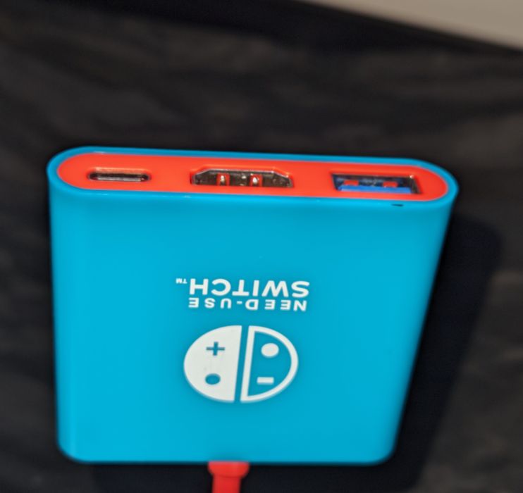 Nintendo Switch Need-Use adapter HDMI USB USB-C