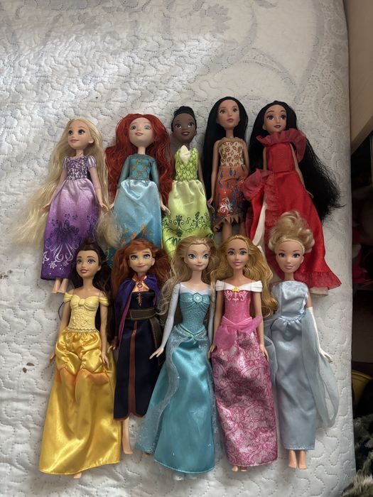 10 barbeis princesas