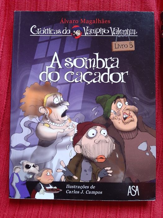 Livros da coleção "Crónicas do vampiro valentim"