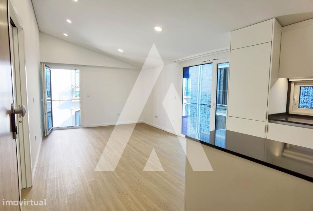 Apartamento T1 novo localizado no coração da cidade de Aveiro