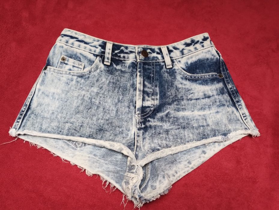 Szorty dżinsowe damskie wysoki stan rozmiar XS Topshop