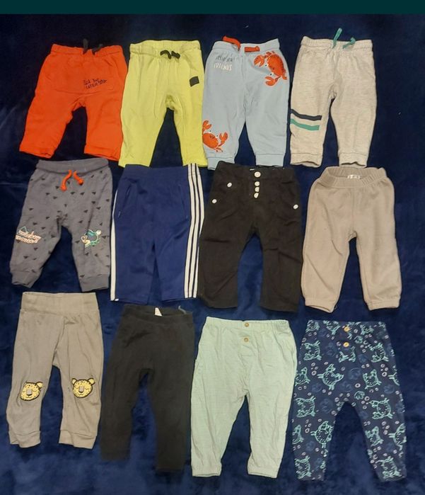 Ubrania dla chłopczyka r.80