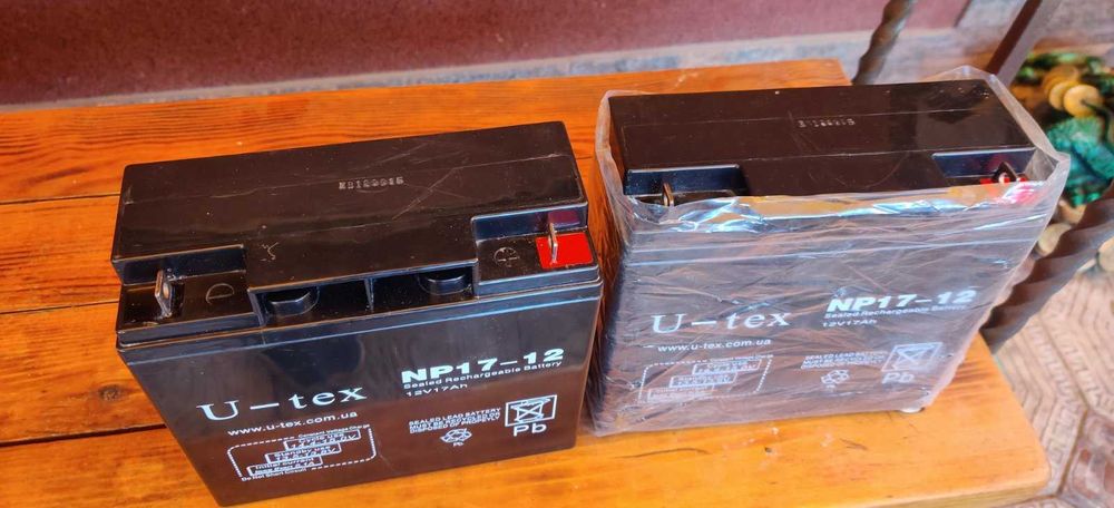 Аккумулятор U-tex 12V 17Ah NP17-12