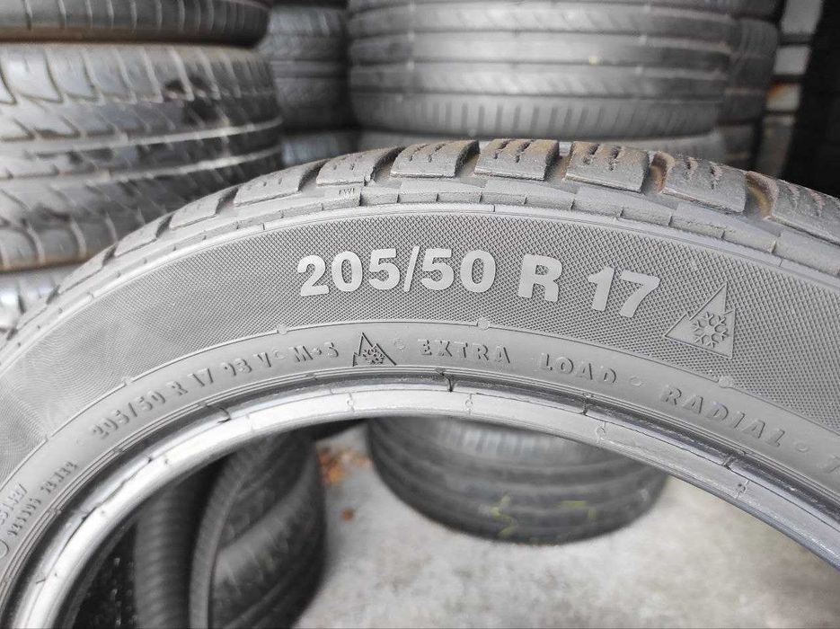 Continental Conti Contact TS815 205/50r17 93V XL 2шт, 18год 5,5мм, M+S