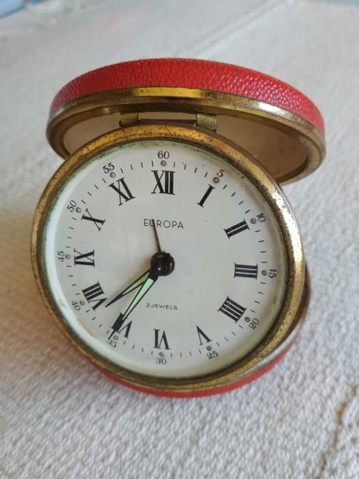 Relógio despertador de viagem Europa - coleção