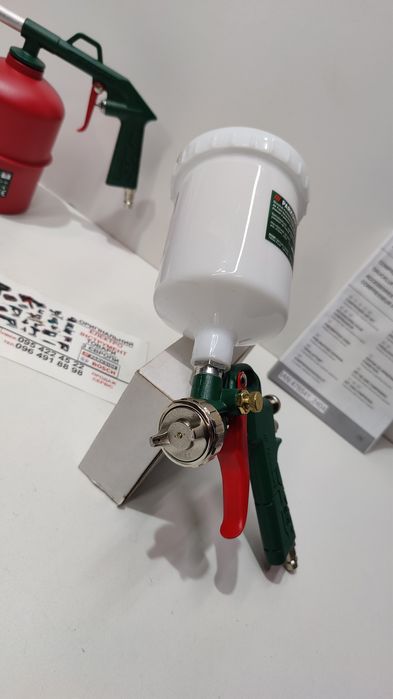 Набір пневмо краскопульт зНімеччин Parkside PDWS/манометр/пульверизато