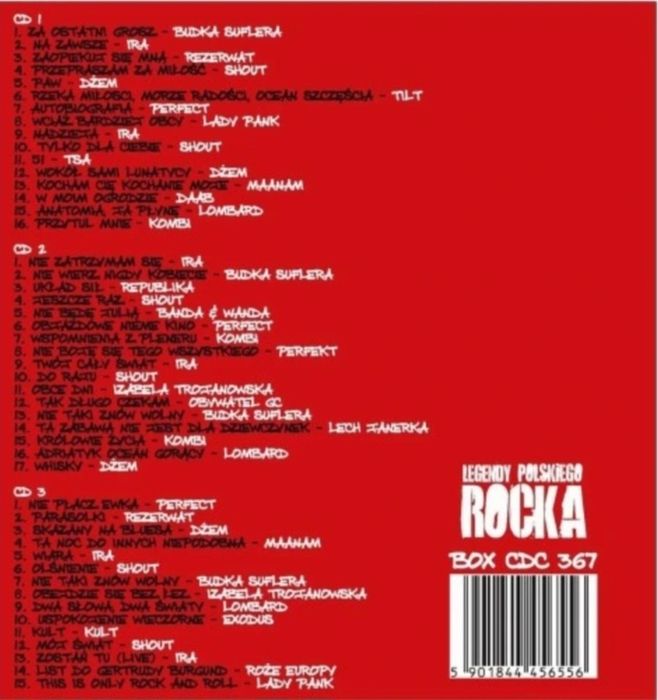 Płyty CD orginalne nowe z Empiku z paragonem taniej o 20 zł.