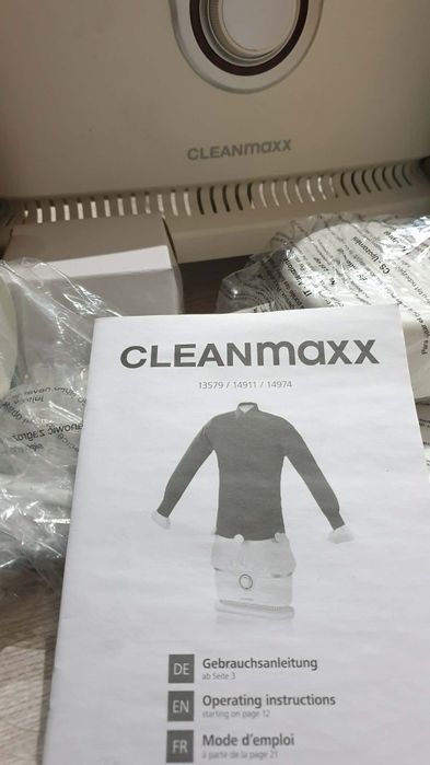 Hit Parownica pionowa CLEANmaxx żelazko manekin