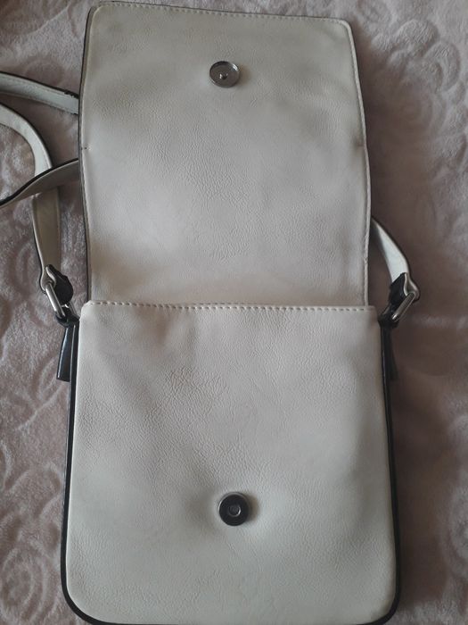 Сумка, біла, клатч