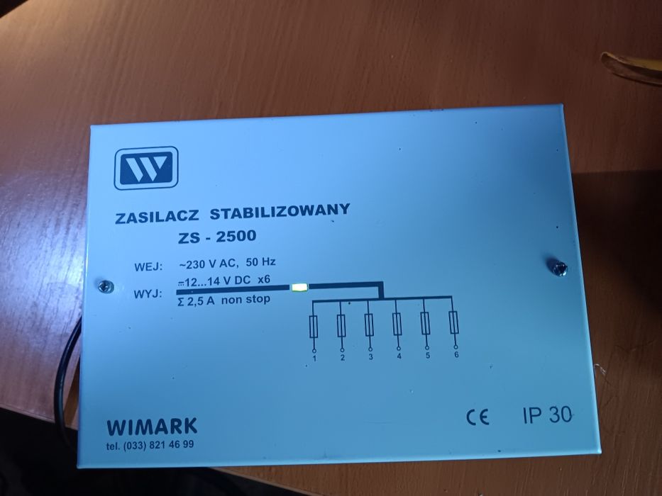Zasilacz stabilizowany ZS 2500