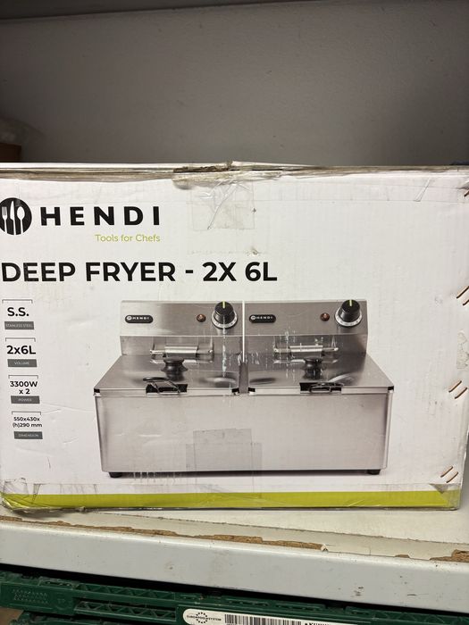 Frytkownica Hendi 2 x 6l