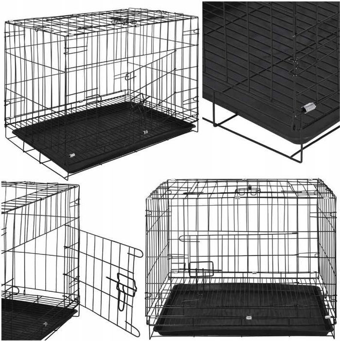 Klatka dla Psa Kota Transporter dla małych Ras NOWA kennelowa kojec