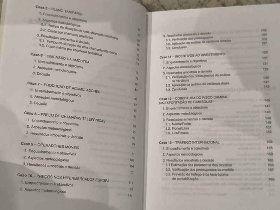 "Estatística para Economia e Gestão - Instrumentos tomada de decisão"